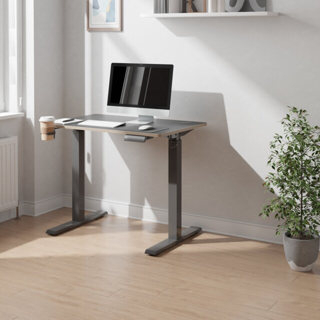 Koble Gino Mini Height Adjustable Desk - Black - image 1