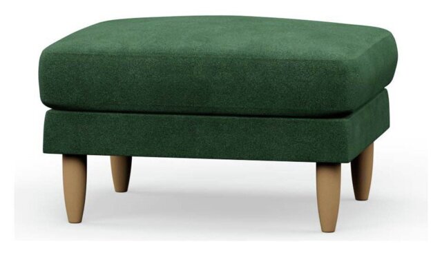 Hutch Fabric Footstool - Sage Green - image 1
