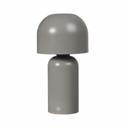 Searchlight Mushroom Port Rechargeable LED Table Lamp - Grey - thumbnail 2