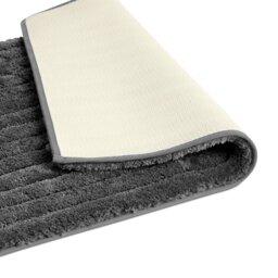 Habitat Supersoft Quick Dry Bath Mat - Slate - thumbnail 2