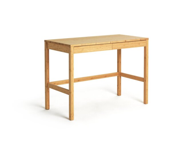 Habitat Eave 2 Drawer Office Desk - Natural - image 1