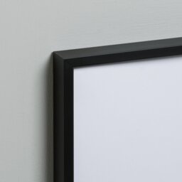 Habitat Aluminus Black Metal Picture Frame - 42x30cm-A3 - thumbnail 2