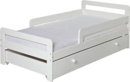 Habitat Ellis Toddler Bed Frame with Storage - White - thumbnail 2