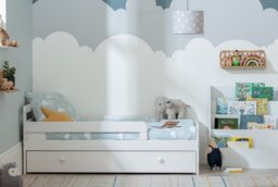 Habitat Ellis Toddler Bed Frame with Storage - White