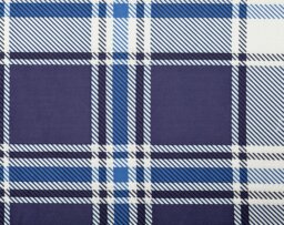 Argos Home Check Blue & White Bedding Set - Double - thumbnail 2