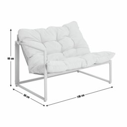 Argos Home 5 Seater Garden Sofa Set - Beige - thumbnail 2