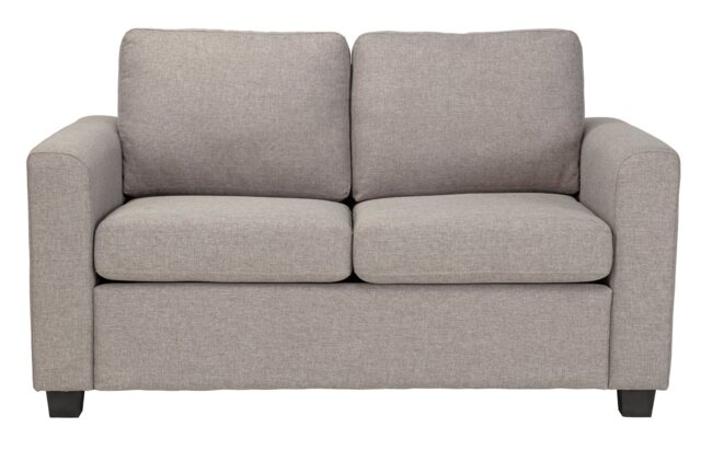 Habitat Apartment Fabric 2 Seater Sofa Bed - Light Grey - image 1