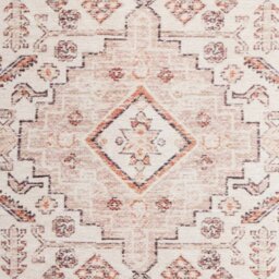Habitat Chenille Tapestry Print Cushion - Cream - 50x50cm - thumbnail 2