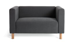 Argos Home Moda Fabric 2 Seater Sofa - Grey