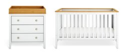 Cuggl Canterbury 2 Piece Nursery Furniture Set - White - thumbnail 1