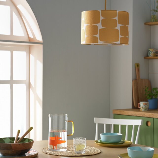 Habitat x Scion Yellow Lohko Lampshade - 30cm - image 1