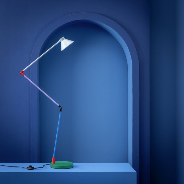 Habitat 60 Bobby Floor Lamp - Multicoloured - image 1