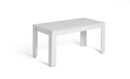 Argos Home Miami Gloss Extending 8 Seater Dining Table-White - thumbnail 1