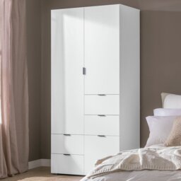 Argos Home Zeke 2 Door Wardrobe - White