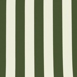Habitat Folding Wooden Garden Deck Chair - Green & White - thumbnail 2