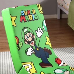 X Rocker Power Up Edition Junior Gaming Chair - Luigi - thumbnail 2