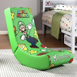 X Rocker Power Up Edition Junior Gaming Chair - Luigi - thumbnail 1