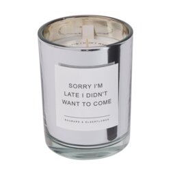 Argos Home Singlewick Candle - Rhubarb & Elderflower