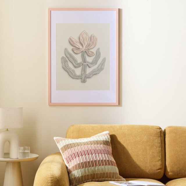 Argos Home Coloured Pink Picture Frame - 41x51cm - image 1