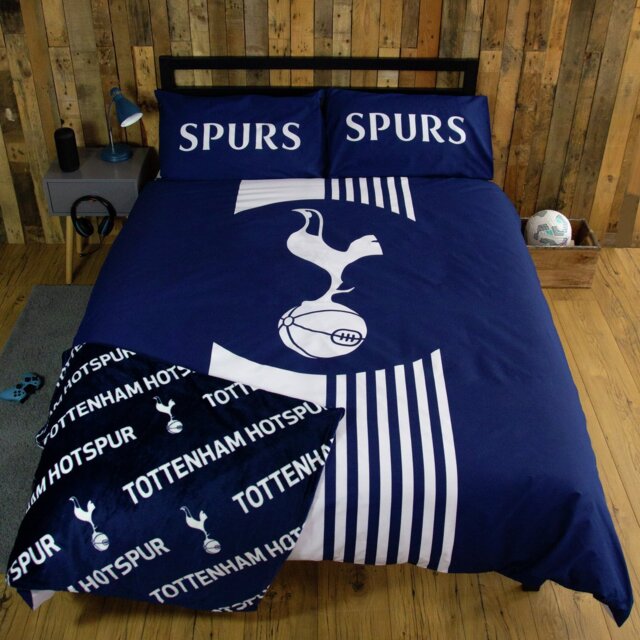 Tottenham FC Football Blue Kids Bedding Set - Double - image 1