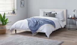 Argos Home Skylar Small Double Bed Frame - White - thumbnail 2