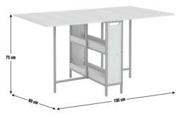 Argos Home Loft Living 4-6 Seater Dining Table - Natural - thumbnail 2