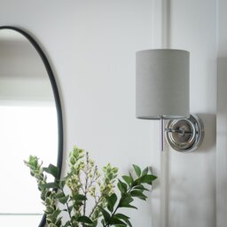 Argos Home Candelabra Steel Wall Light - Chrome & Grey - thumbnail 1