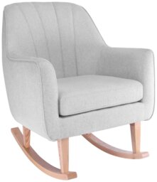 Tutti Bambini Noah Rocking Nursing Chair - Pebble Grey - thumbnail 2