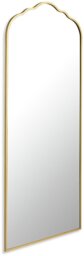 Argos Home Gold Full Length Curved Wall Mirror - 140x60cm - thumbnail 2