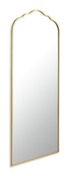 Argos Home Gold Full Length Curved Wall Mirror - 140x60cm