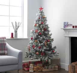 Habitat 6ft Snowy Christmas Tree - thumbnail 1