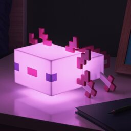 Minecraft Axolotl Icon Kids LED Night Light - thumbnail 1