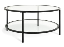 Argos Home Boutique Round Coffee Table - Black