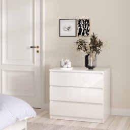 Furniture To Go Naia 3 Drawers Chest - White