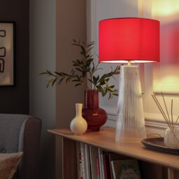 Argos Home Red Easy Fit Lampshade - 30cm - thumbnail 2