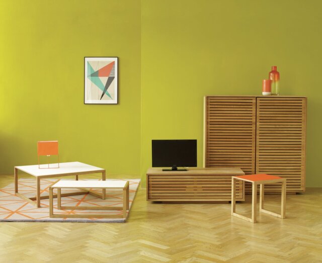 Habitat Max 2 Door Oak Sideboard - Natural - image 1