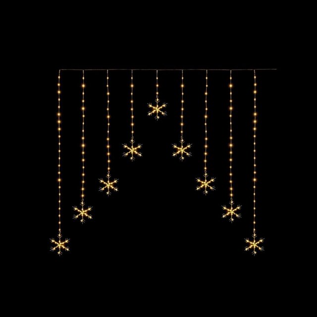 Premier Decorations White Snowflake Christmas Window Lights