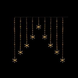 Premier Decorations White Snowflake Christmas Window Lights