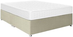 Argos Home Elmdon Deep Ortho Double Divan Bed - Natural - thumbnail 1
