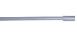 Argos Home Silver Voile Rod - 100cm  - 180cm - thumbnail 1
