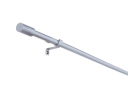 Argos Home Silver Voile Rod - 100cm  - 180cm - thumbnail 2