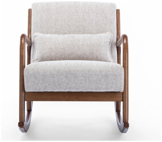 Kyoto Leah Fabric Rock Chair - Natural - image 1