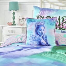 Wicked 2 Glinda & Elphaba Cushion - Blue - 35x35cm - thumbnail 2