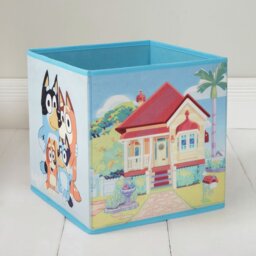 Bluey Pack of 2 Storage Boxes - Blue - thumbnail 2
