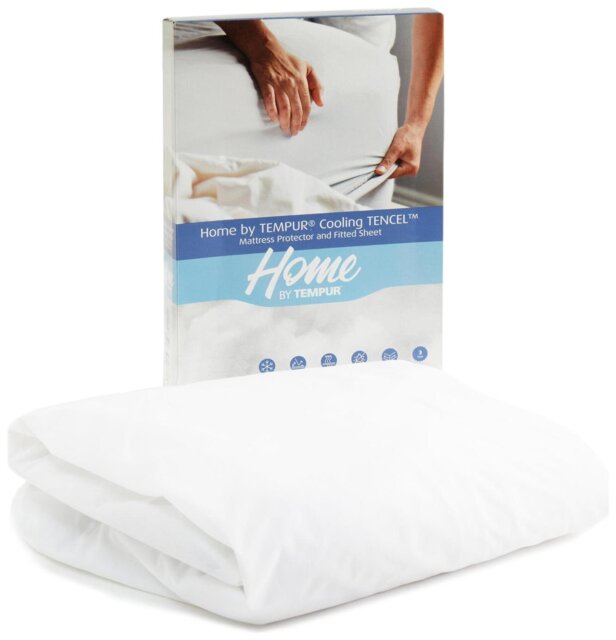 Tempur Cooling Mattress Protector Fitted Sheet Superking by - Main Image