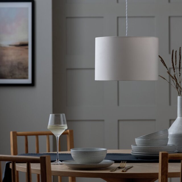 Argos Home Cream Easy Fit Lampshade - 30 cm - image 1