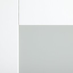 Habitat Hamburg Triple Glass Wardrobe -White - thumbnail 2