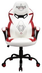 Subsonic Assassins Creed Junior Gaming Chair - Red and White - thumbnail 2