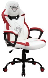 SUBSONIC - Sedia da Gaming Joker - Poltrona da Ufficio Ergonomica con Schiuma ad Alta Densità, Schienale Reclinabile e Braccioli 3D Regolabili - Altezza Regolabile - Nero