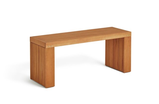Habitat Samoa Eucalyptus 2 Seater Garden Bench - Natural - image 1